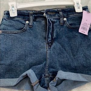 High-rise shorts